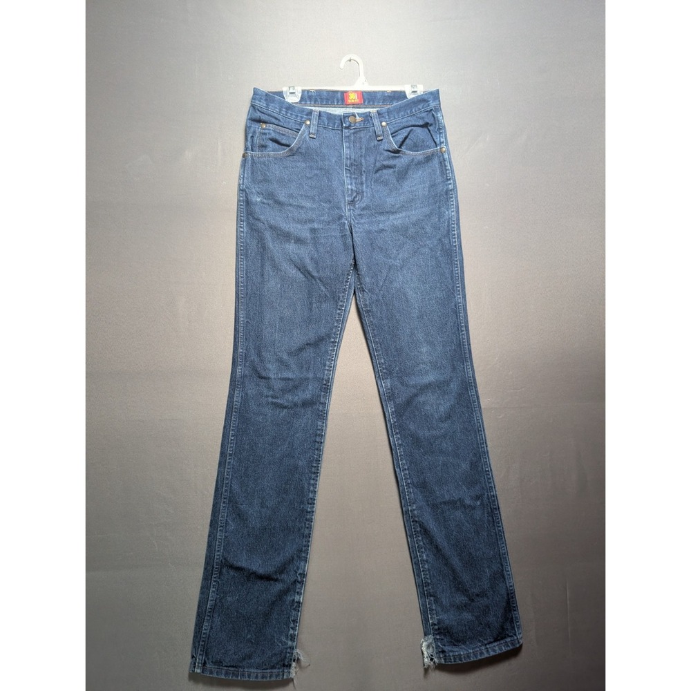 Wrangler Premium Performance Cowboy Cut Jeans Mens 32x36 Blue Slim Fit 36MWZ